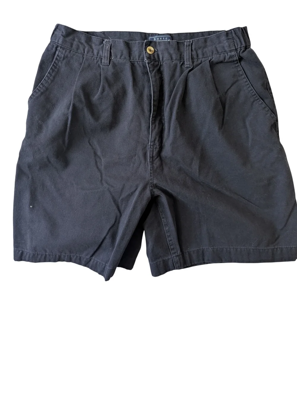 Basic Editions Black Chinos